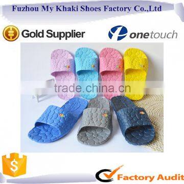 fuzhou cheaper flat slipper for hotel or indoor