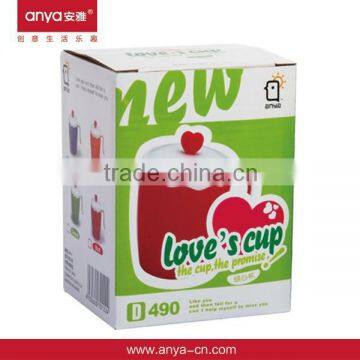 D490 material melamine mug idea product tea cup with lid