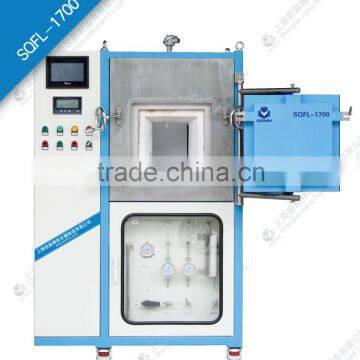 1700C Lab Ideal Gas Controlled Box Type Atmosphere Furnace