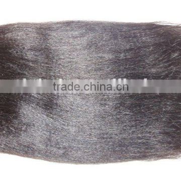 Top Quality Human Hair Weaving Yaki PERM8''