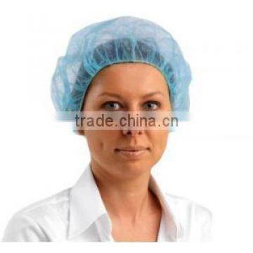 CHEAP PRICE PP 10g/m2 nonwoven bouffant caps food industry protective safety caps 18" 21" 24" 28"