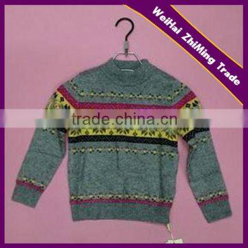 fashions baby cotton knitted 12gg pullover sweater