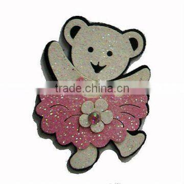 Garment accessories Bear sticker