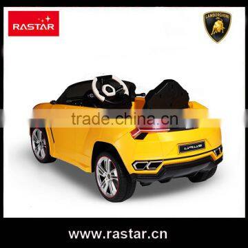 Rastar shopping toy official licensed Urus kids plastic car ride on car toy