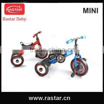 RASTAR MINI licensed Popular 3 wheel folding design baby tricycle