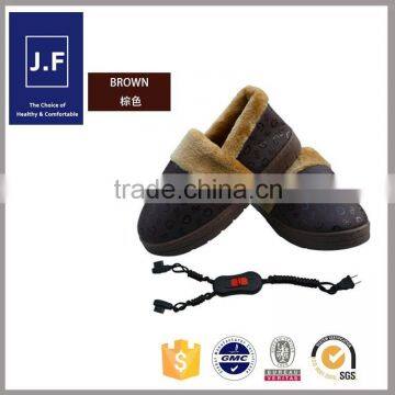 2015 new design usb heating shoes for men