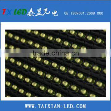 P10 yellow semi-outdoor LED display module