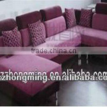 Hot Pink Modern Furniture Fabric Office Sofa Home Office Furniture F-007