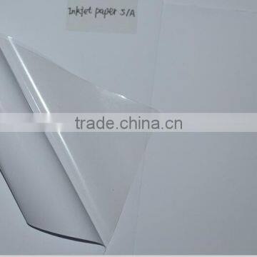 180gsm water resistant matte adhesive inkjet printer paper