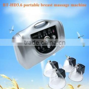 HD-3.6 protable vacuum breast enlargement pump and butt enhancement massage vacuum cupping device