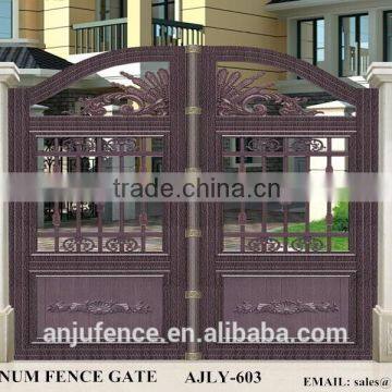 High quality casting aluminum gate design for villa decoration AJLY-603