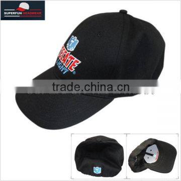 printed logo promotional fitted baseball cap