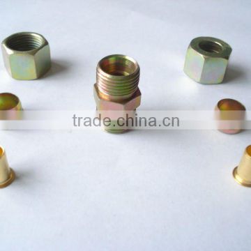 CNC three steel pipe fittings set