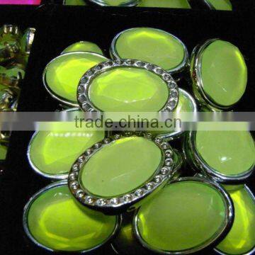 Epoxy fluorescent gem rhinestone