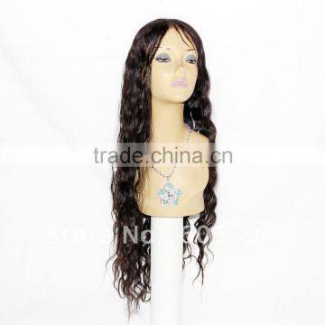 China Products 30inch 100 Brazilian Virgin Human Hair Full Lace Wigs for Black Women photo-3