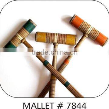 VINTAGE CROQUET MALLET