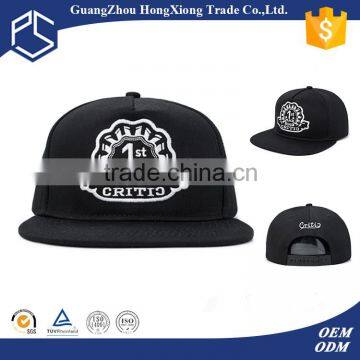 2015 Newest fasion hip pop high quality Custom Embroidery snapback caps