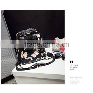 Women Butterfly Printed Backpack Fashion Rivet School Bags photo-3