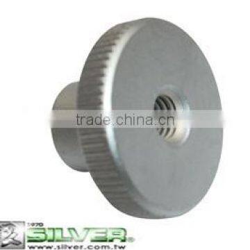 For Center Lathe and Turning Lathe Parts Matt Silver Knurled Nuts