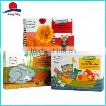 Hot Sale Colorful Printed Paperboard Box For Biscuits