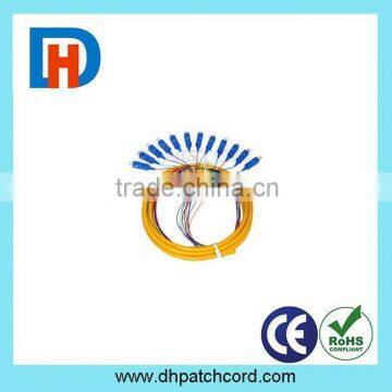 Good Quality Hot Sale FC Waterproof Fiber Optic Pigtail, 12 Cores Breakout Cable photo-3