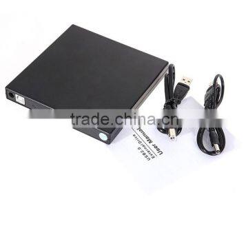 2016 Hot Sale External Black USB Slim 8x DVDRW DL DVD CD RW ROM Burner Writer Drive Optical All PC High Quality COMBO photo-6