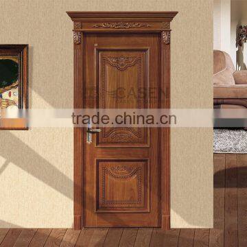 Crackproof Engineering Solid Nature Teak Wood Main Door Designs photo-6