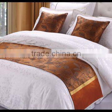 high star hotel decoration bed throw and cushion cover