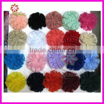 2.5" Ballerina lace flower in stock