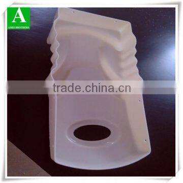 white plastic shell