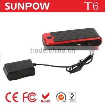 red color power bank car jump start car jump start 12v jump starter