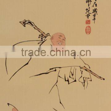 silk embroidery painting