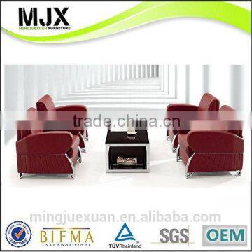 Top grade promotional leather modern office sofa