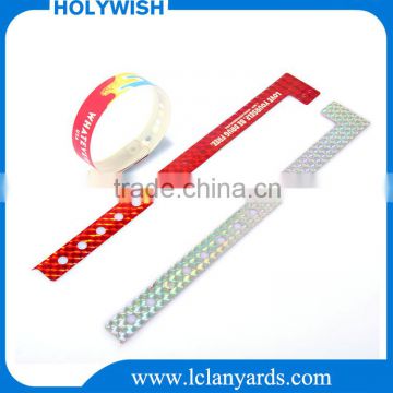 DIY paper tyvek wristband for party bulk sale