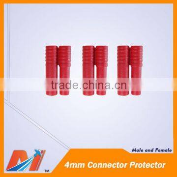 Maytech 4mm Golden Banana Connector Protector male and female in pair