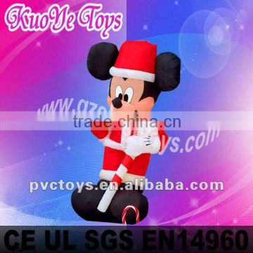 inflatable mickey christmas