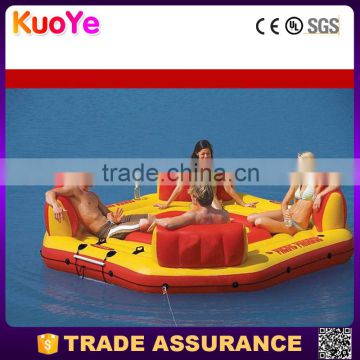 hot sale factory supply floating inflatable water mattress,summer toys for adult and kids