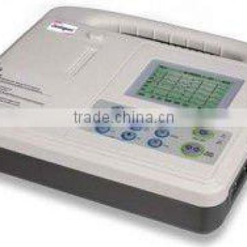 12 leads single channel ECG machine