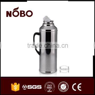 flat lid stainless steel vacuum flask for water storage