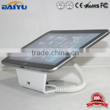 2015 hot tablet pc acrylic cable protect exhibition stand