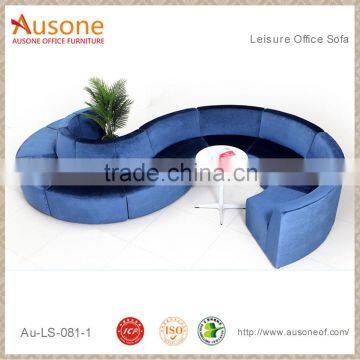 Mordern Design s Shape Salon Furniture Waiting Sofa photo-2