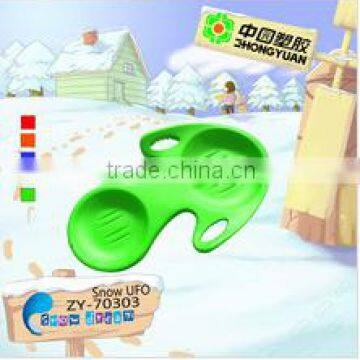Custom logo plastic Snow Sled