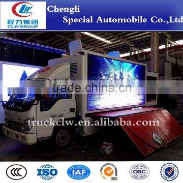 LED mobile truck outdoor advertising roadshow truck outdoor P10 big screen presentation