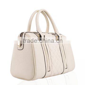 Young ladies non brand genuine leather handbag