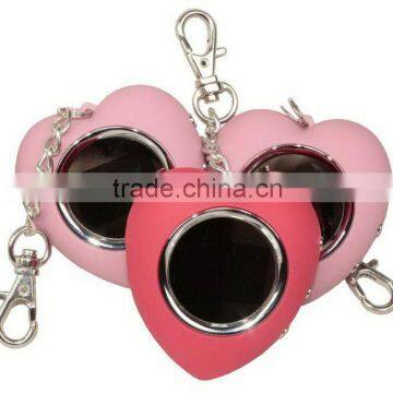 love gift heart shape mini digital photo frame with keychain