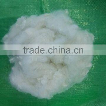 1.2DX32MM white hollow siliconized polyester staple fiber