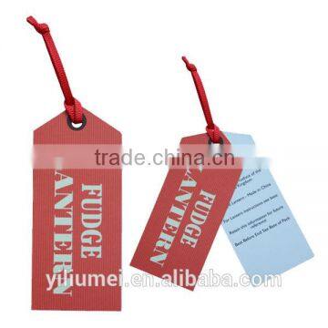 China wholesale custom jeans hang tags with free-design for clothing