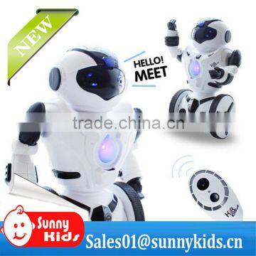 New RC robot toy 2.4G RC single wheel toy Robot