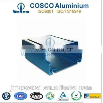 Extruded anodized aluminum junction box