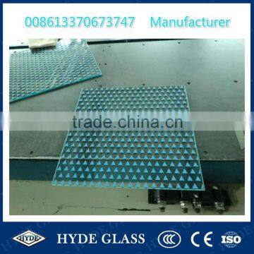 4+0.38+4mm ceramic frit laminated building glass